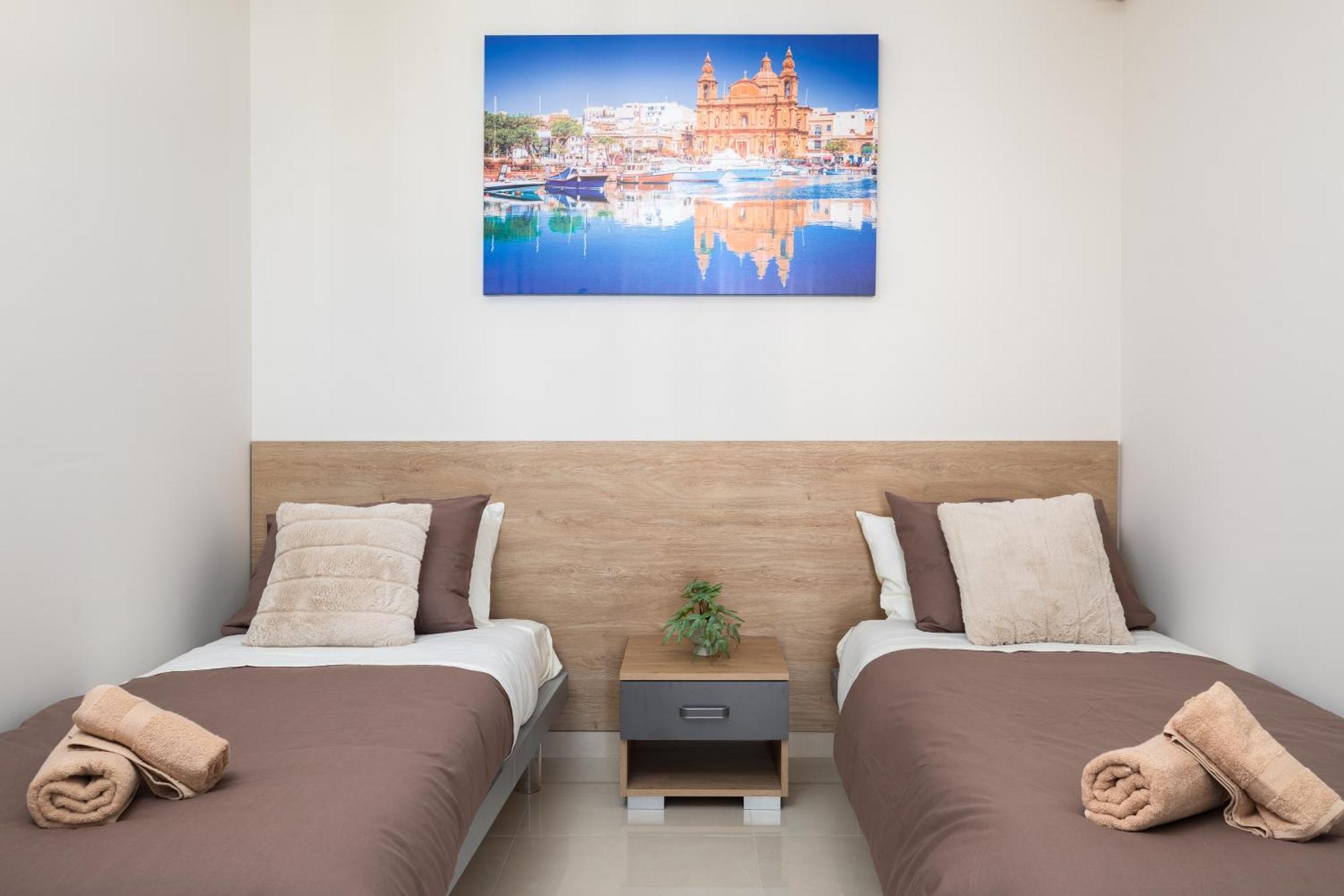Edka Suites - Modern Sunlit 2Bd Apartments With Balconies - Close To Sliema Promenade, St Julian'S & St Georges Bay Gzira Exterior photo