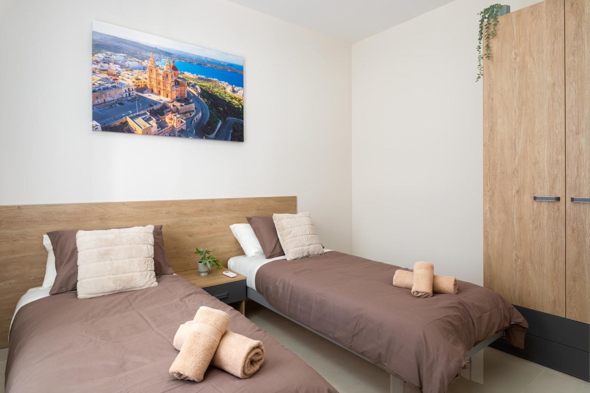 Edka Suites - Modern Sunlit 2Bd Apartments With Balconies - Close To Sliema Promenade, St Julian'S & St Georges Bay Gzira Exterior photo